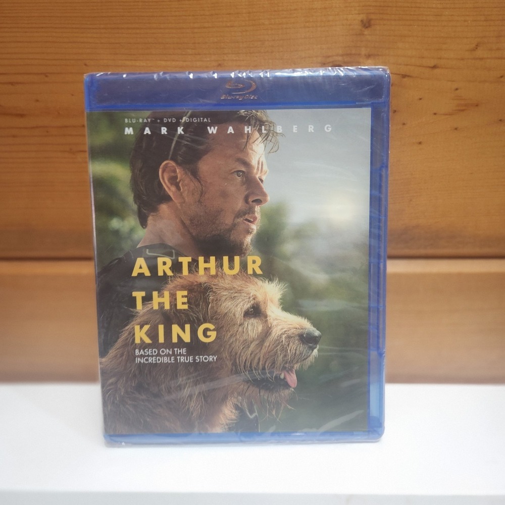 Arthur The King  (Blu-ray + DVD + Digital) New Sealed Mark Wahlberg True Story